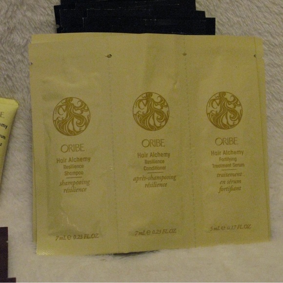 Oribe Hair Care 46 Piece Sample Travel Lot Gold Lust Shampoo Conditioner More - Picture 7 of 8
